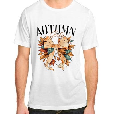 Autumn Girly Coquette Fall Lover Adult ChromaSoft Performance T-Shirt