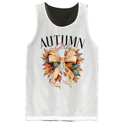 Autumn Girly Coquette Fall Lover Mesh Reversible Basketball Jersey Tank