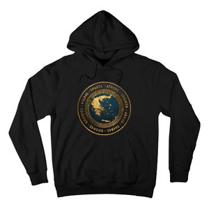 Ancient Greek Cities Of Ancient Greece Hoodie