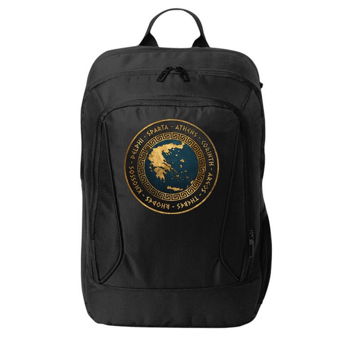 Ancient Greek Cities Of Ancient Greece City Backpack