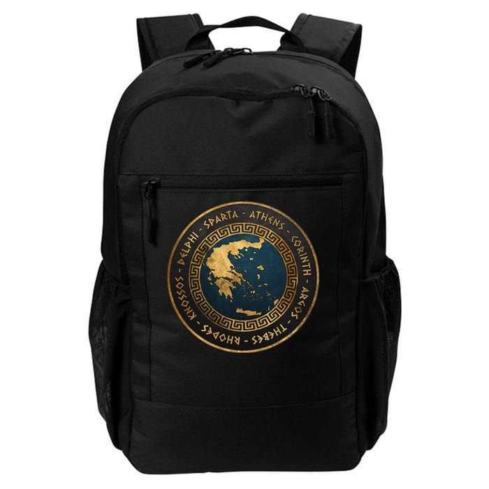 Ancient Greek Cities Of Ancient Greece Daily Commute Backpack