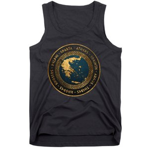 Ancient Greek Cities Of Ancient Greece Tank Top