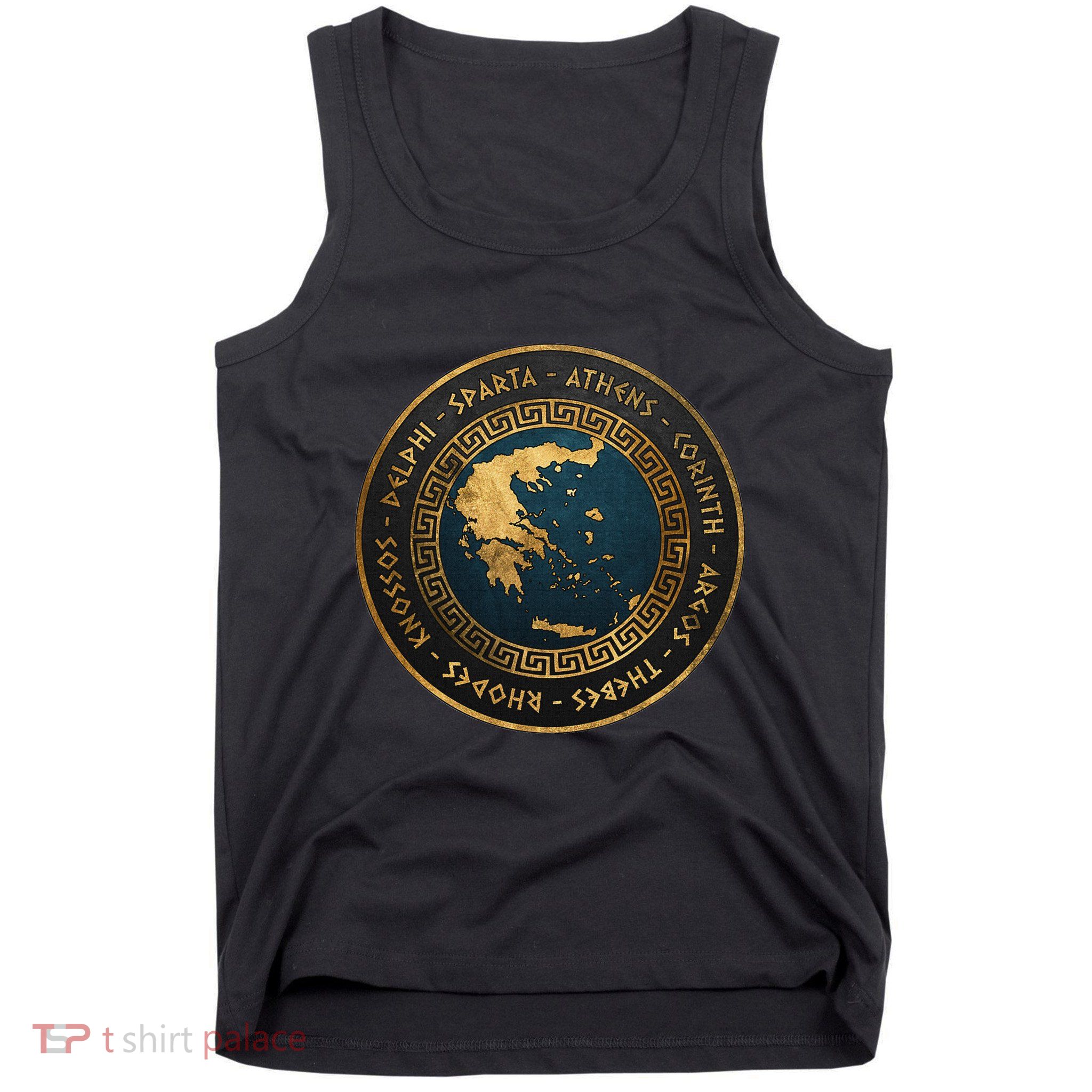 Ancient Greek Cities Of Ancient Greece Tank Top