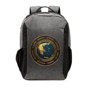 Ancient Greek Cities Of Ancient Greece Vector Backpack