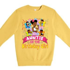 Auntie GracieS Corner Birthday Dolls Cute Party Gift Premium Crewneck Sweatshirt