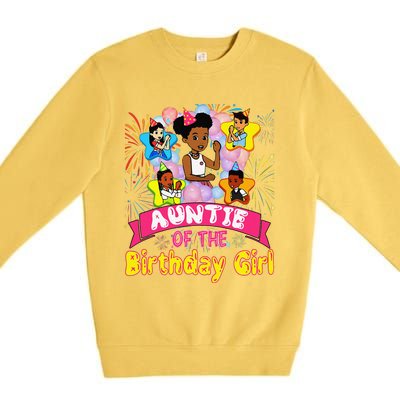 Auntie GracieS Corner Birthday Dolls Cute Party Gift Premium Crewneck Sweatshirt