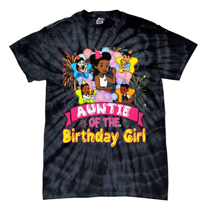 Auntie GracieS Corner Birthday Dolls Cute Party Gift Tie-Dye T-Shirt