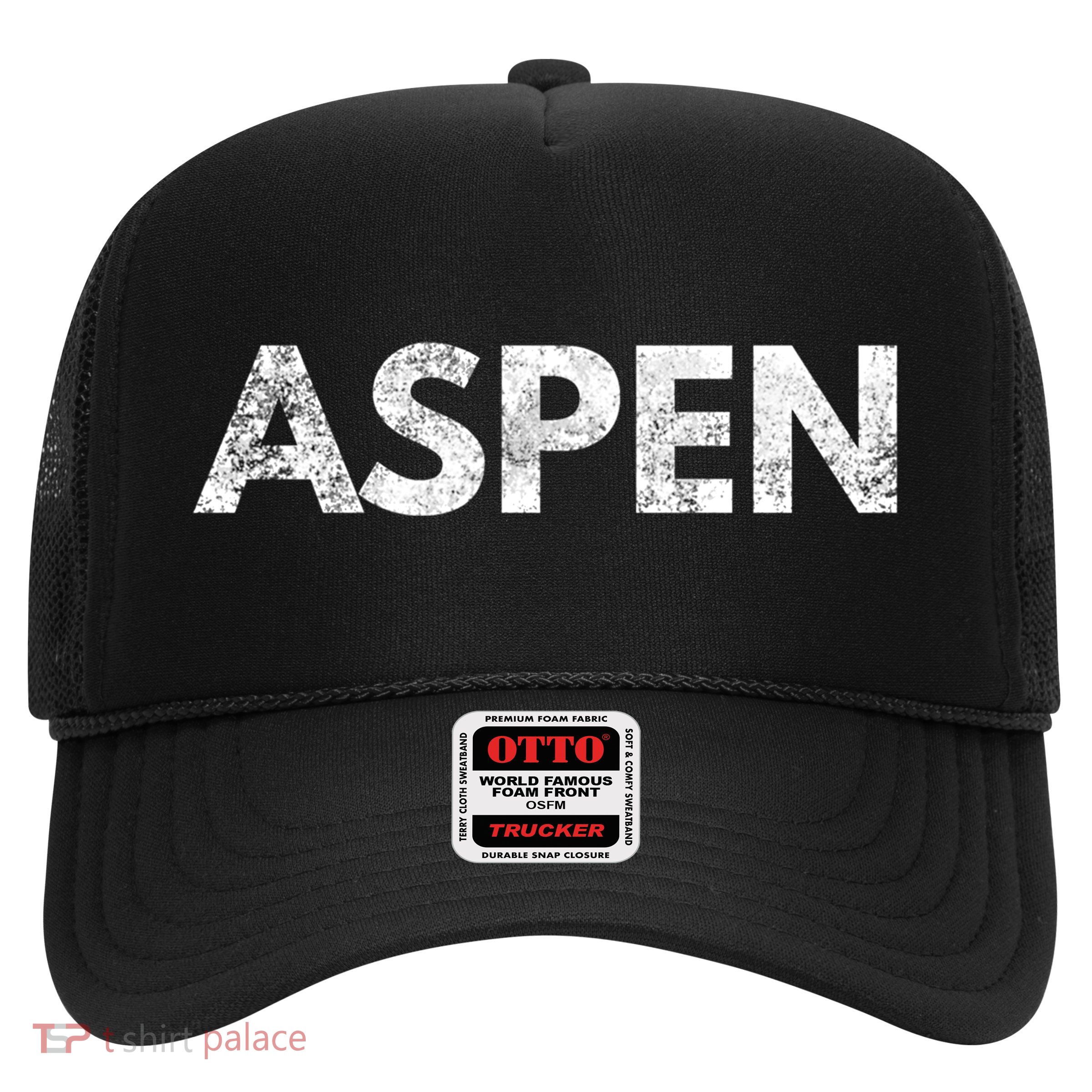 Aspen Gift Colorado Skiing Trucker Hat