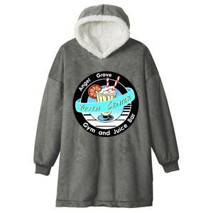 Angel Grove Center Gym And Juice Bar Hooded Wearable Blanket