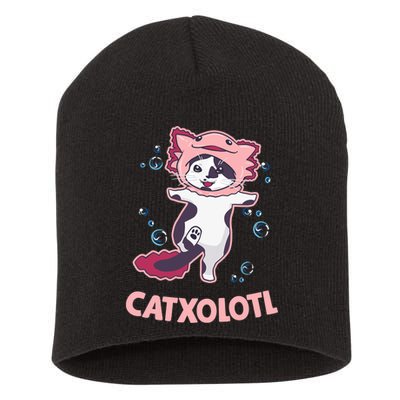 axolotl gifts, catxolotl, axolotl lovers Short Acrylic Beanie