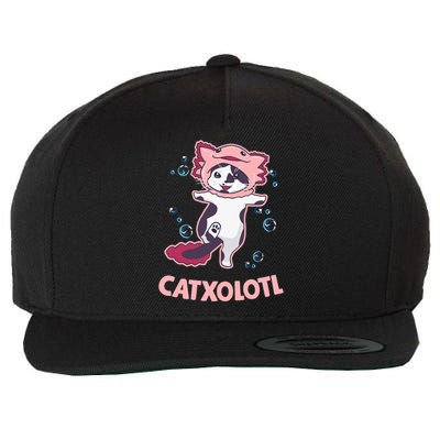 axolotl gifts, catxolotl, axolotl lovers Wool Snapback Cap