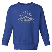 Arizona Grand Canyon State Est. 1912 Mountains Nature Gift Toddler Sweatshirt