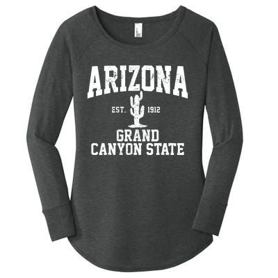 Arizona Grand Canyon State Cactus Souvenir Gift Women's Perfect Tri Tunic Long Sleeve Shirt