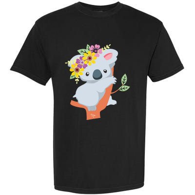 Australian Gift Cute Koala Bear Garment-Dyed Heavyweight T-Shirt