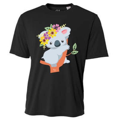 Australian Gift Cute Koala Bear Cooling Performance Crew T-Shirt