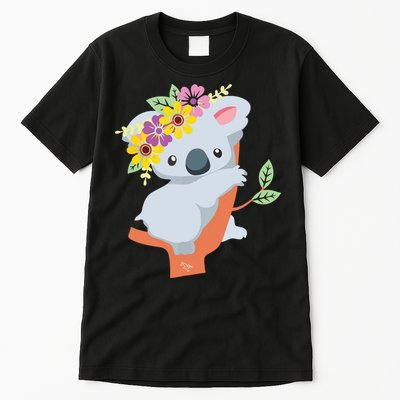 Australian Gift Cute Koala Bear Tall T-Shirt
