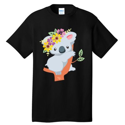 Australian Gift Cute Koala Bear Tall T-Shirt