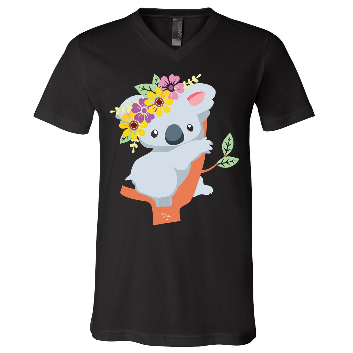 Australian Gift Cute Koala Bear V-Neck T-Shirt