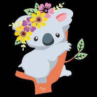 Australian Gift Cute Koala Bear Impact Tech Backpack