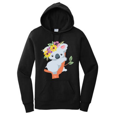 Australian Gift Cute Koala Bear Women's Pullover Hoodie