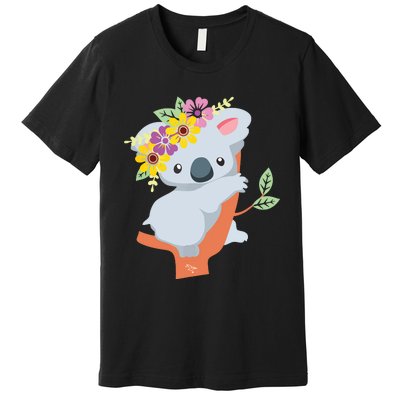 Australian Gift Cute Koala Bear Premium T-Shirt