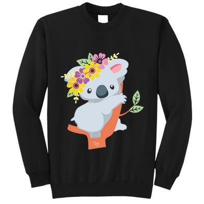 Australian Gift Cute Koala Bear Tall Sweatshirt