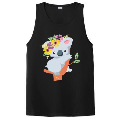 Australian Gift Cute Koala Bear PosiCharge Competitor Tank