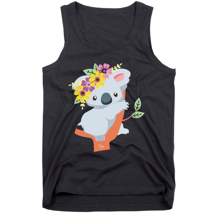 Australian Gift Cute Koala Bear Tank Top