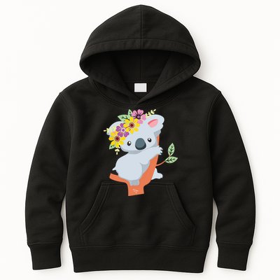 Australian Gift Cute Koala Bear Kids Hoodie