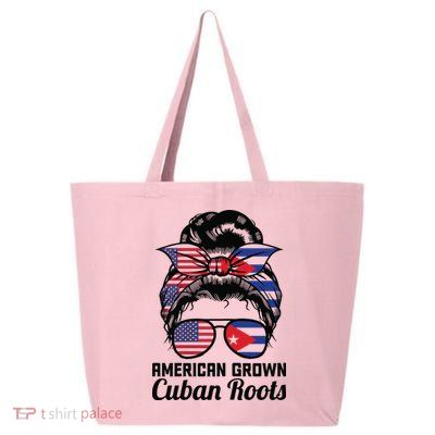 American Grown Cuban Roots Messy Bun Cuba 25L Jumbo Tote