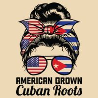 American Grown Cuban Roots Messy Bun Cuba Bag