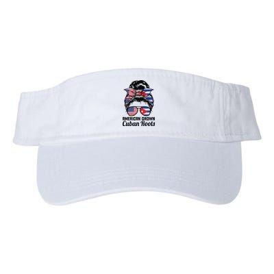 American Grown Cuban Roots Messy Bun Cuba Visor