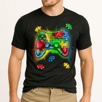 Autism Gamer Controller Cooling Performance Crew T-Shirt