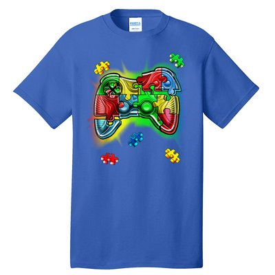 Autism Gamer Controller Tall T-Shirt