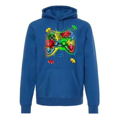 Autism Gamer Controller Premium Hoodie