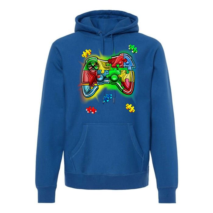 Autism Gamer Controller Premium Hoodie