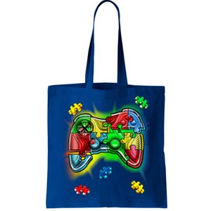 Autism Gamer Controller Tote Bag