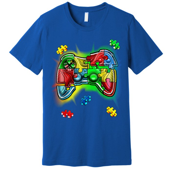 Autism Gamer Controller Premium T-Shirt