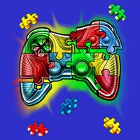 Autism Gamer Controller Premium T-Shirt