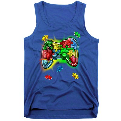 Autism Gamer Controller Tank Top