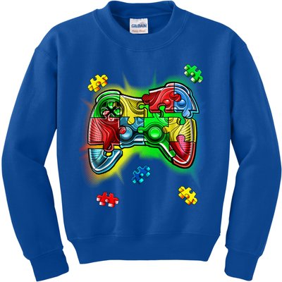 Autism Gamer Controller Kids Sweatshirt