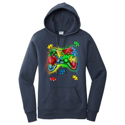 Autism Gamer Controller Women's Pullover Hoodie