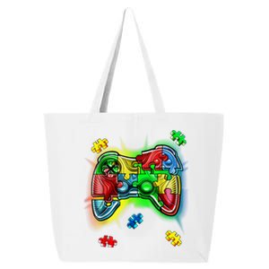 Autism Gamer Controller 25L Jumbo Tote