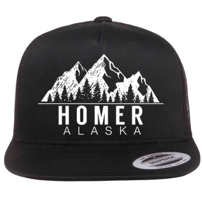 Alaska Gifgift Cool Gift Homer Alaska Gift Flatbill Hat
