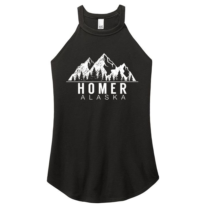 Alaska Gifgift Cool Gift Homer Alaska Gift Women's Perfect Tri Rocker Tank