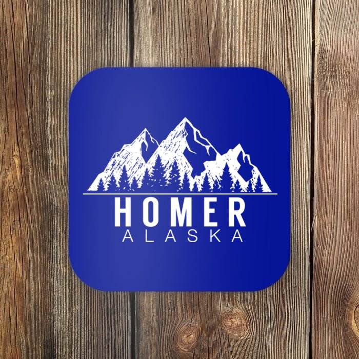 Alaska Gifgift Cool Gift Homer Alaska Gift Coaster