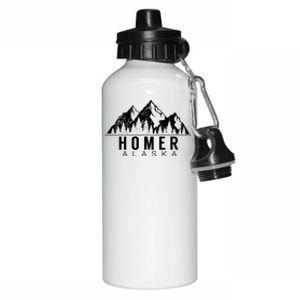 Alaska Gifgift Cool Gift Homer Alaska Gift Aluminum Water Bottle