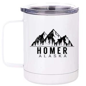 Alaska Gifgift Cool Gift Homer Alaska Gift 12 oz Stainless Steel Tumbler Cup