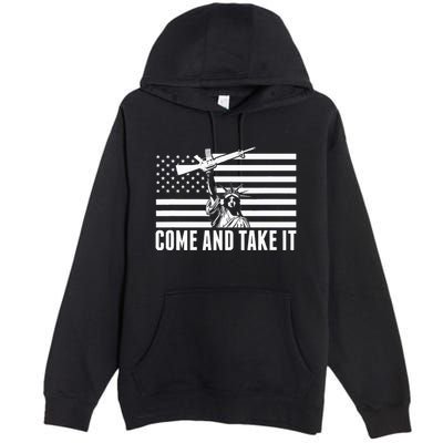 Anti Gun Control Ammo Flag T 2nd Amendment Premium Pullover Hoodie
