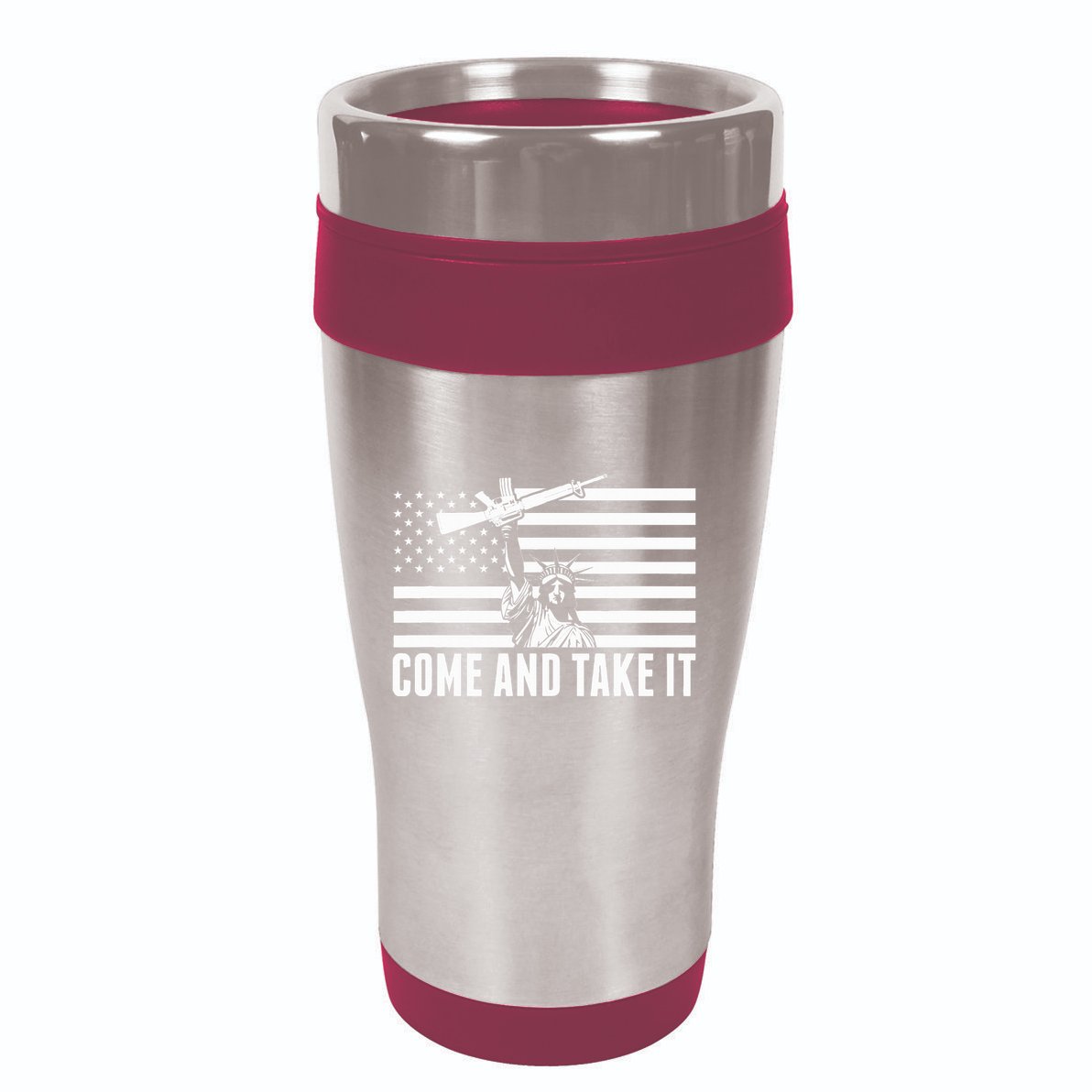 Anti Gun Control Ammo Flag T 2nd Amendment 16oz Travel Tumbler